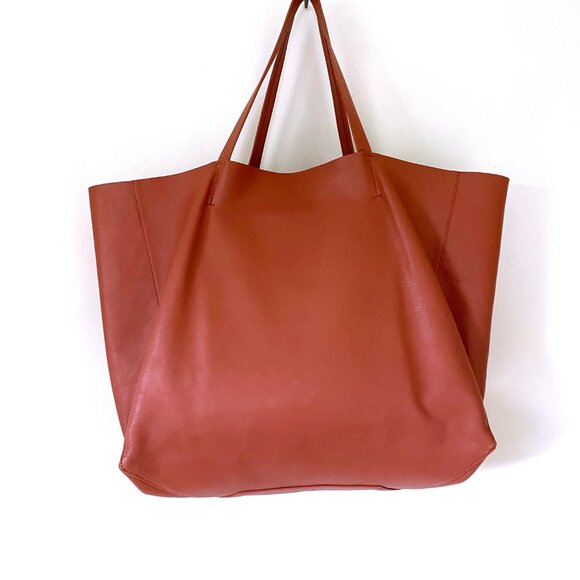 Celine Lamb Skin Tote - Picture 2 of 13